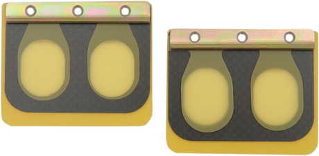 BOYESEN Replacement Pro Series Reed Set RAD-02I for Honda PSR-002 with Carbon Fiber Top and Fiberglass/Epoxy Bottom Reeds