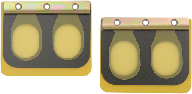 BOYESEN Replacement Pro Series Reed Set RAD-02I for Honda PSR-002 with Carbon Fiber Top and Fiberglass/Epoxy Bottom Reeds