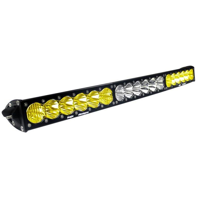 Baja Designs OnX6 Arc Series 30-inch Dual Control Pattern LED Light Bar - Amber and White by Baja Designs Part 523003DC
