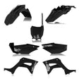 Acerbis 19+ Honda CRF110F Full Plastic Kit - Black | Powersports Replacement Body Panel Set