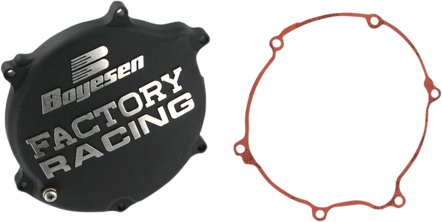 BOYESEN Kawasaki CC-11AB Clutch Cover - Black | Lightweight Performance Protection for Kawasaki Motorcycles