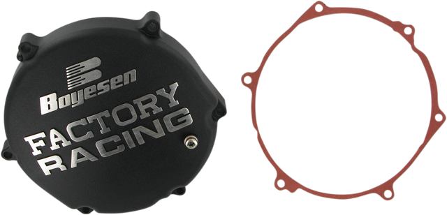 BOYESEN Clutch Cover for Kawasaki CC-12AB - Black Performance Upgrade
