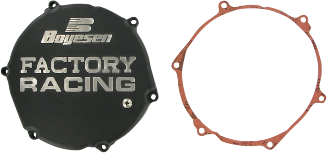 BOYESEN Clutch Cover for Kawasaki CC12B - Black | Race Performance Upgrade