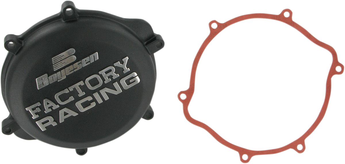BOYESEN Clutch Cover for Suzuki CC21AB - Black Performance Upgrade