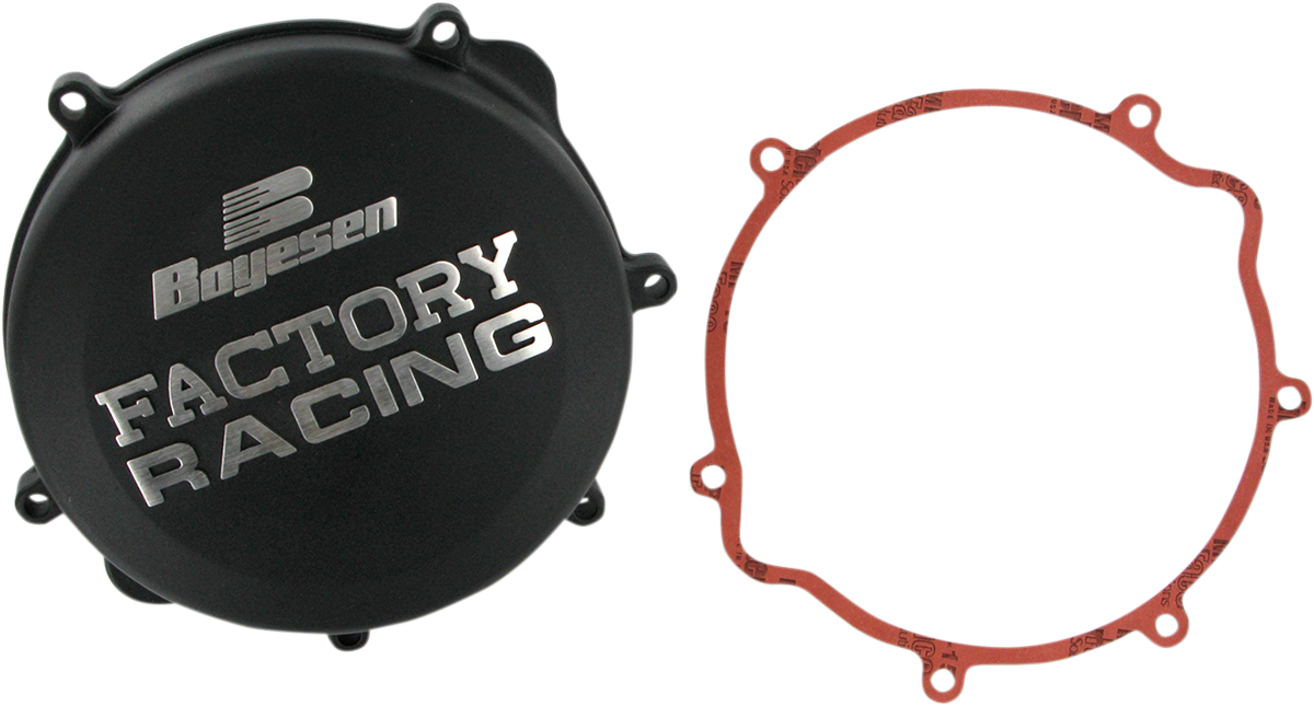 BOYESEN Clutch Cover for Suzuki CC22B - Black Performance Replacement Part