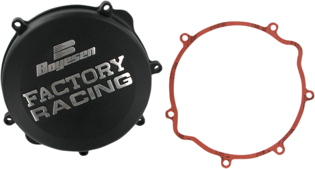 BOYESEN Clutch Cover for Suzuki CC22B - Black Performance Replacement Part