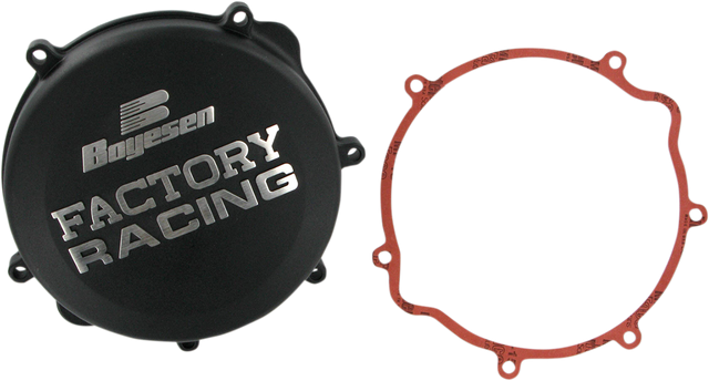 BOYESEN Clutch Cover for Suzuki CC22B - Black Performance Replacement Part