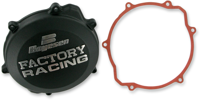 BOYESEN Clutch Cover for Yamaha CC32AB - Black Performance Replacement