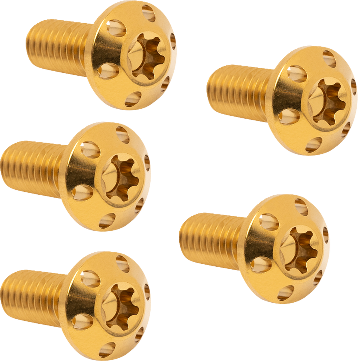 ARLEN NESS Bolt Kit - Holeshot/Brake Rotor/Rear - Hub Mount - Gold - 3/8-16 x 1" - 5 Pack 300-911