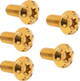 ARLEN NESS Bolt Kit - Holeshot/Brake Rotor/Rear - Hub Mount - Gold - 3/8-16 x 1" - 5 Pack 300-911