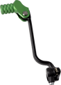 MOOSE OFFROAD Green Shift Lever with 20 mm Offset for ATVs and Dirt Bikes - Part 81-0350-10-30