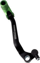 MOOSE OFFROAD Green Shift Lever with 20 mm Offset for ATVs and Dirt Bikes - Part 81-0350-10-30