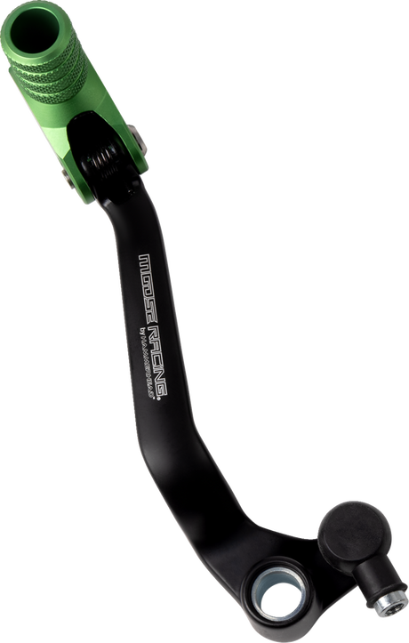 MOOSE OFFROAD Green Shift Lever with 20 mm Offset for ATVs and Dirt Bikes - Part 81-0350-10-30