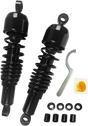 Drag Specialties Shocks Replacement Shock Absorbers - 12.5 Inch Black C16-0132NUGB for Harley-Davidson Touring Models