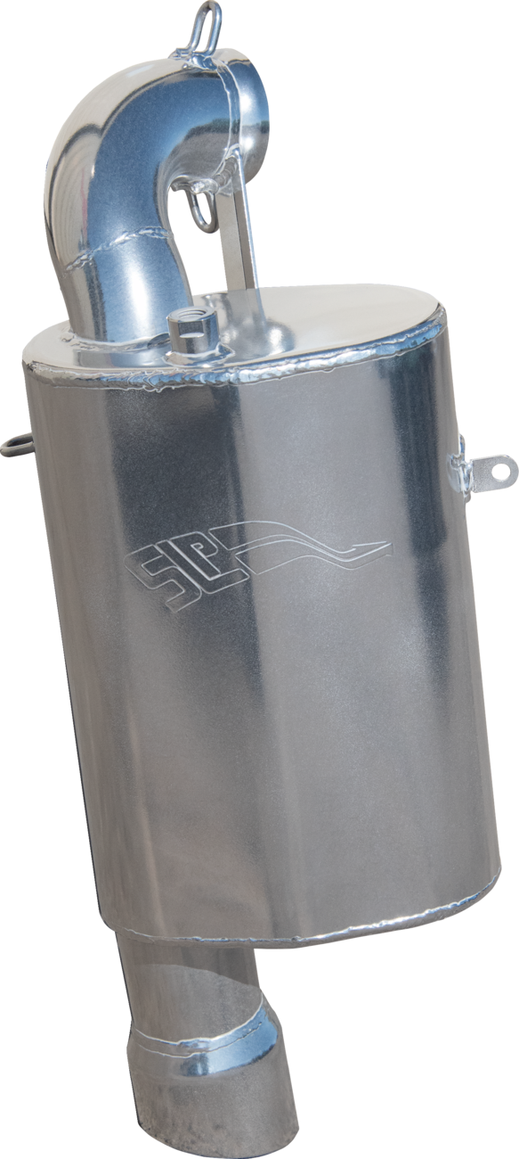 STARTING LINE PRODUCTS Lightweight Silencer - Polaris 09-333