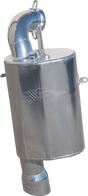 STARTING LINE PRODUCTS Lightweight Silencer - Polaris 09-333