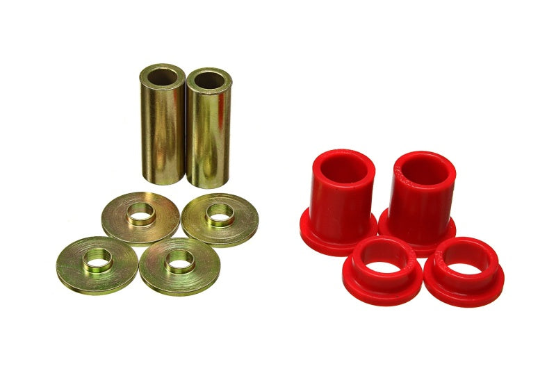 Energy Suspension 8.10108R Rack and Pinion Bushing Set for 2003-2009 Toyota 4Runner and Lexus GX 470 – Red
