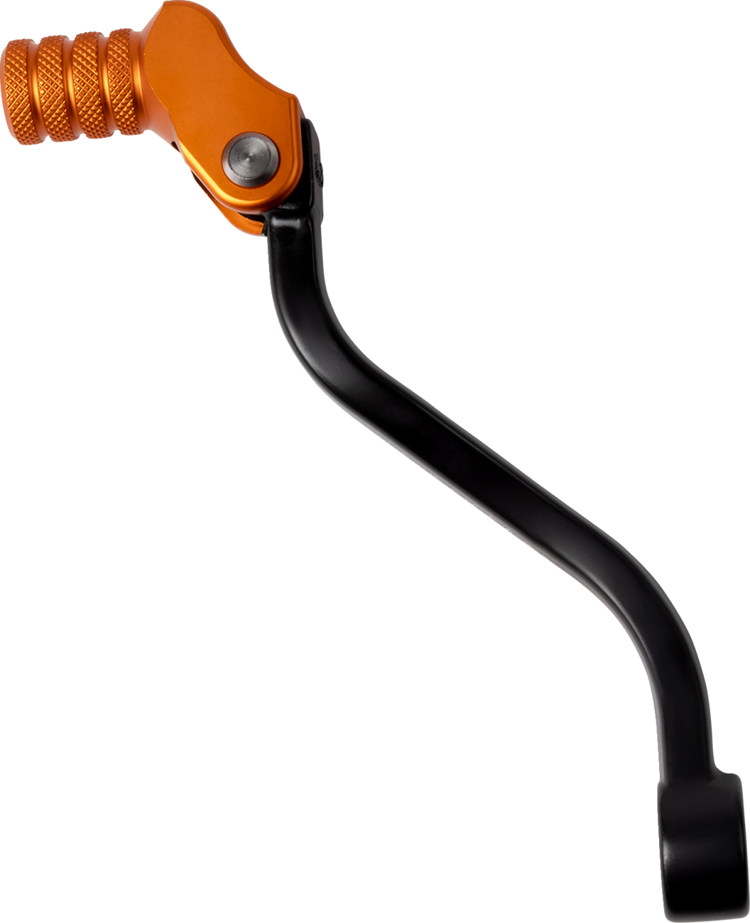 MOOSE OFFROAD Shifter Lever with 20 mm Offset - Orange - Part No. 81-0570-10-40 for Jeep Wrangler, Toyota Tacoma, Ford F-150, and more