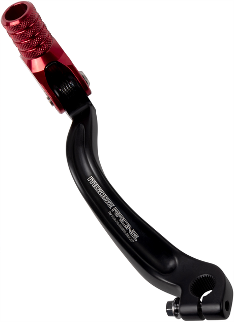 MOOSE OFFROAD Red 20mm Offset Shifter Lever 81-0802-10-10 for Jeep Wrangler, Toyota Tacoma, Ford Bronco
