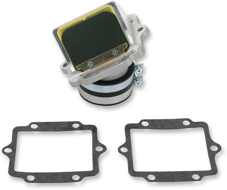 Boyesen RAD11D Rad Valve Reed Cage Assembly for Kawasaki Models with Improved Throttle Response