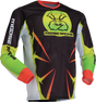 Moose Offroad Youth Agroid Mesh Jersey - Hi-Viz/Black, XL, Fits Most Off-Road Vehicles