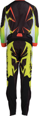 Moose Offroad Youth Agroid Mesh Jersey - Hi-Viz/Black, XL, Fits Most Off-Road Vehicles