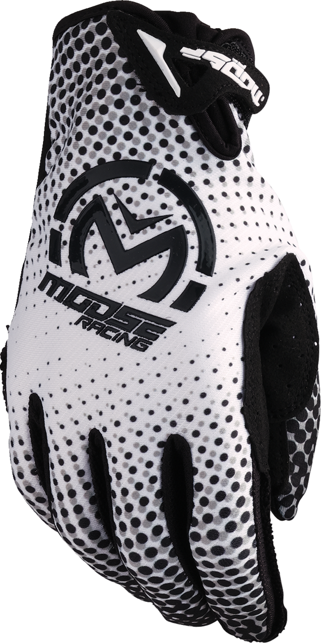 MOOSE OFFROAD SX1™ Gloves - White/Black - 3XL 3330-8047