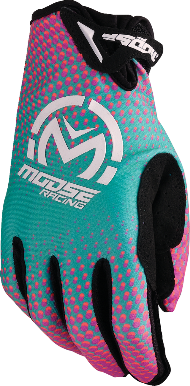 MOOSE OFFROAD SX1™ Gloves - Pink/Purple/Teal - 3XL 3330-8077