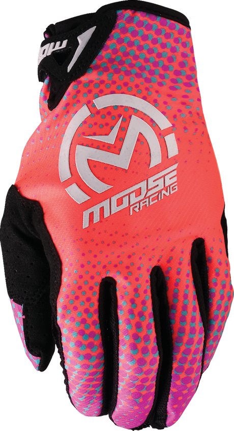 MOOSE OFFROAD SX1™ Gloves - Pink/Purple/Teal - 3XL 3330-8077