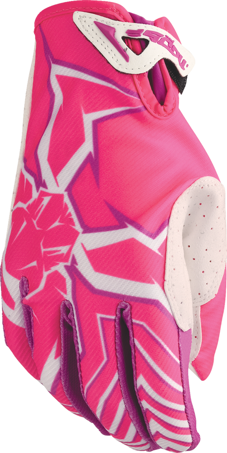 MOOSE OFFROAD Agroid™ Pro Gloves - Pink/White - XL 3330-8100