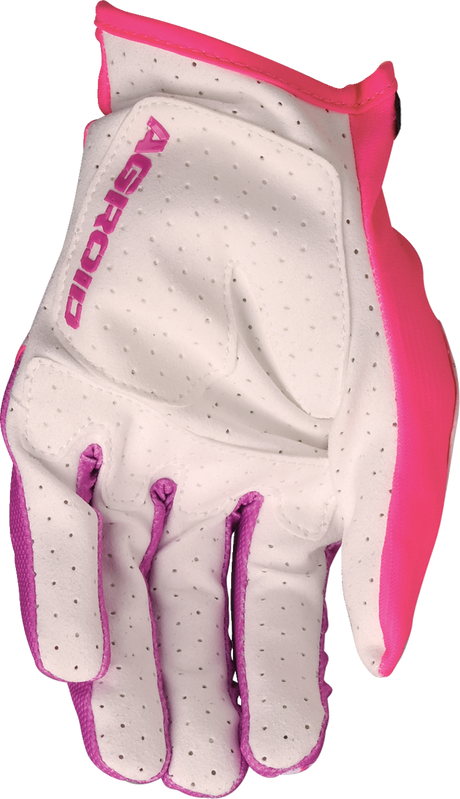 MOOSE OFFROAD Agroid™ Pro Gloves - Pink/White - XL 3330-8100