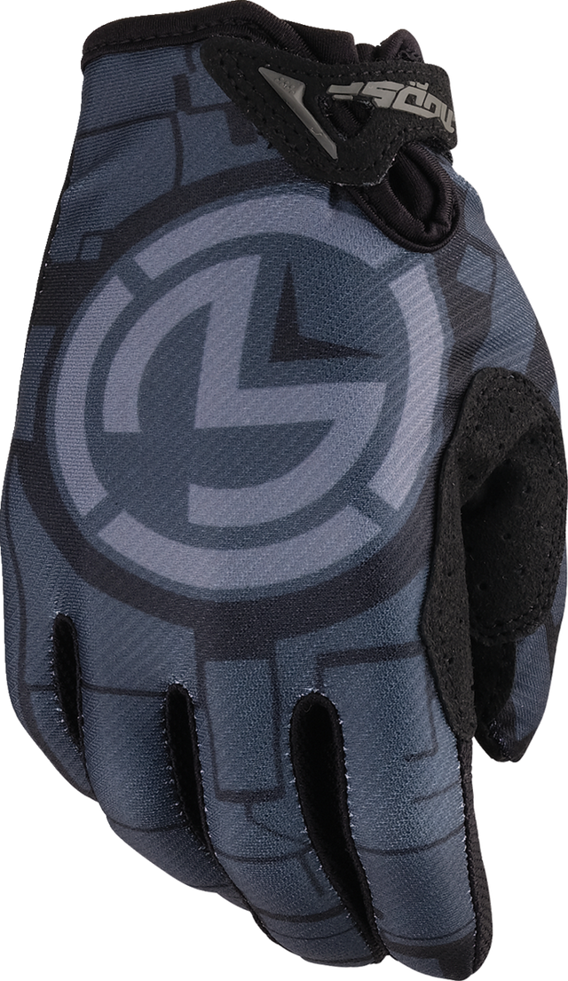 MOOSE OFFROAD Youth SX1™ Gloves - Black/Gray - XS 3332-1877