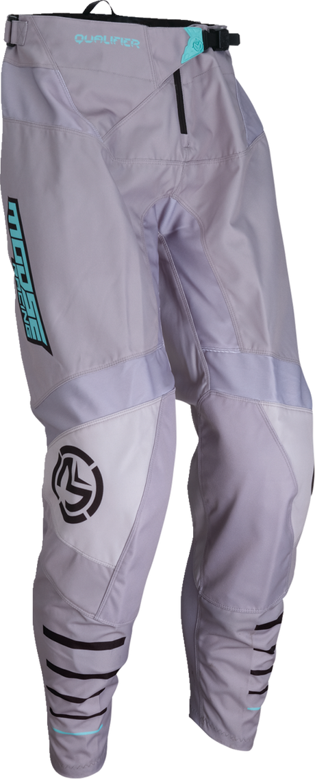 MOOSE OFFROAD Qualifier® Pants - Gray/Teal - US 40 2901-11828