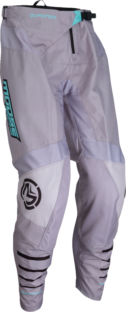 MOOSE OFFROAD Qualifier® Pants - Gray/Teal - US 40 2901-11828