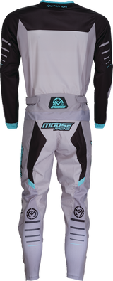 MOOSE OFFROAD Qualifier® Pants - Gray/Teal - US 40 2901-11828
