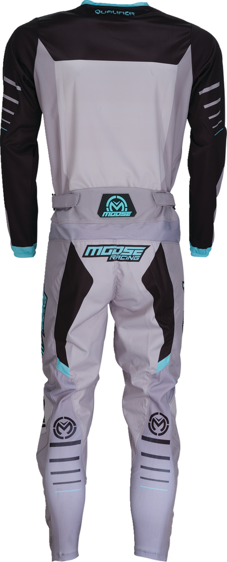 MOOSE OFFROAD Qualifier® Pants - Gray/Teal - US 40 2901-11828
