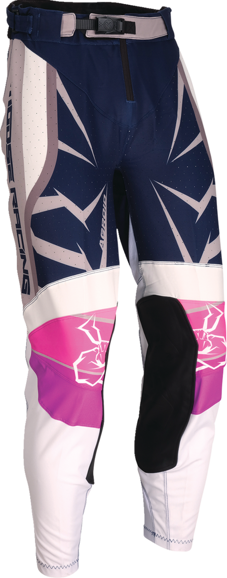 MOOSE OFFROAD Agroid Pants - Navy/White - US 30 Slim 2901-11754