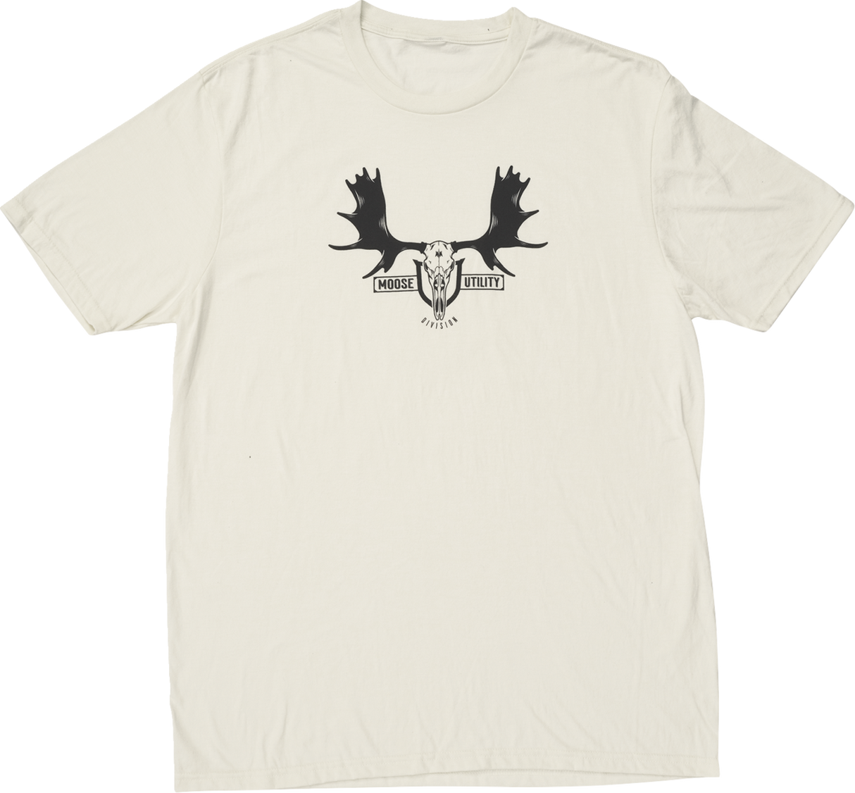 Moose Offroad MUD Euro T-Shirt - Natural/Black - Large | Fits Jeep Wrangler, Ford F-150, Chevrolet Silverado, RAM 1500, Toyota Tacoma