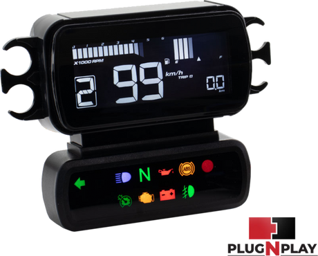 KOSO BA080000 LCD HUD Gauge for Harley Davidson FXBB Softail Street Bob (2018-2022)
