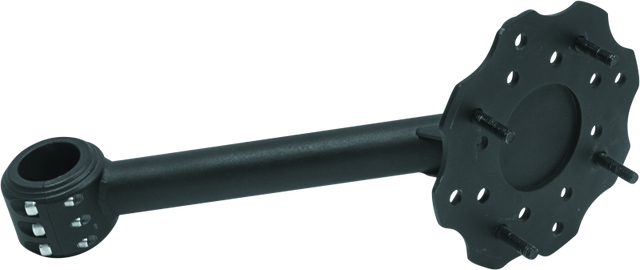 DragonFire Racing Spare Tire Carrier with 1.78-inch Clamp for Powersports Vehicles