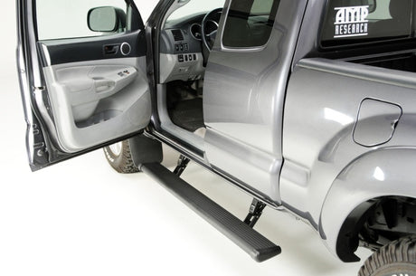 AMP Research PowerStep Automatic Running Board for 2016-2023 Toyota Tacoma Double & Access Cab - Black