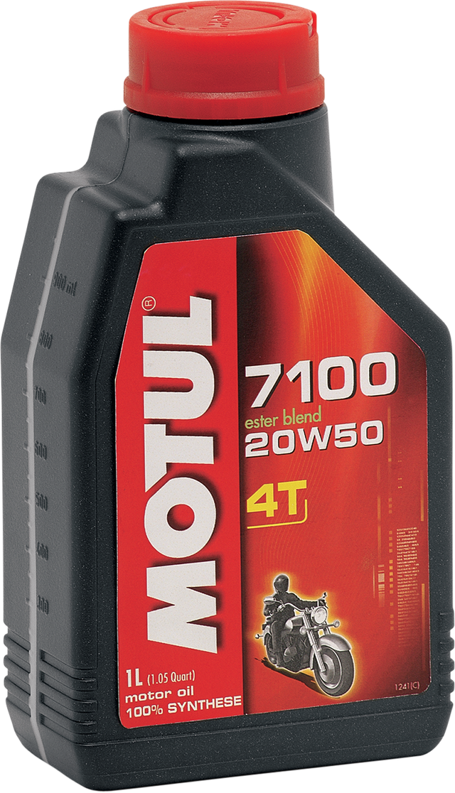 MOTUL 7100 4T Synthetic Oil - 20W-50 - 1L 104103