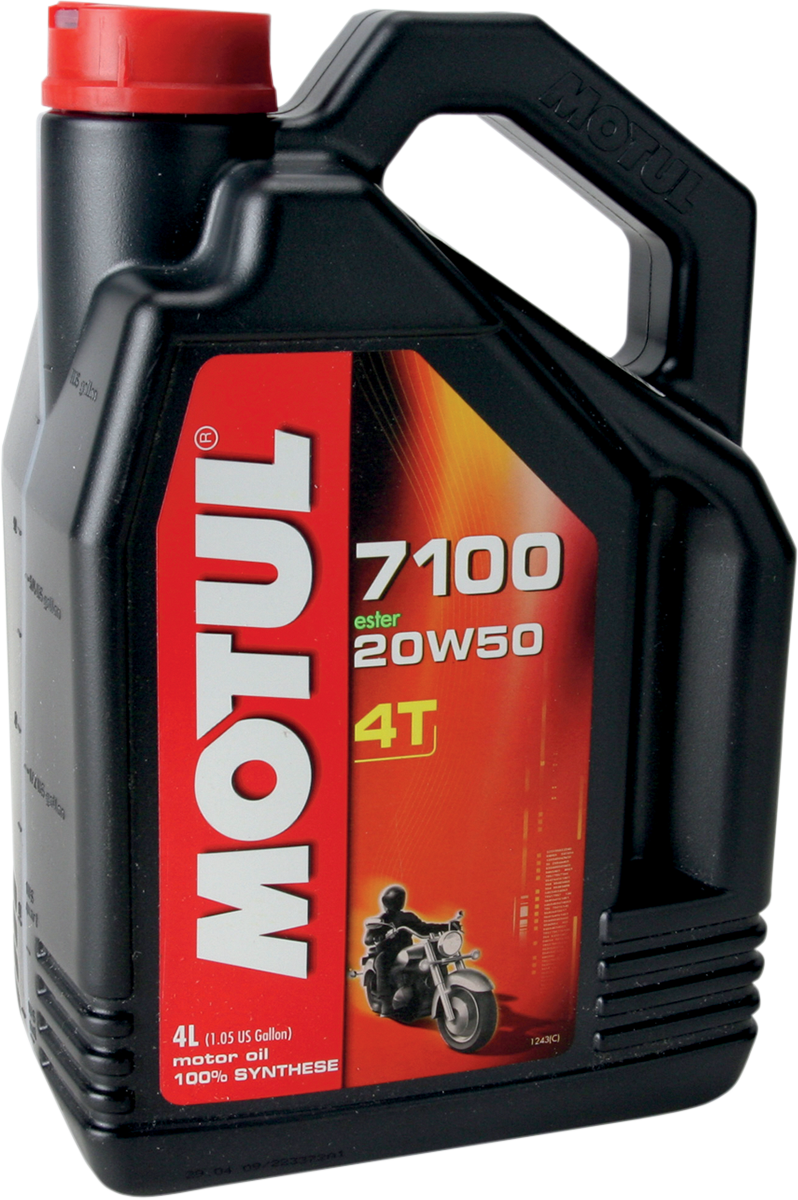 MOTUL 7100 4T Synthetic Oil - 20W-50 - 4L 104104