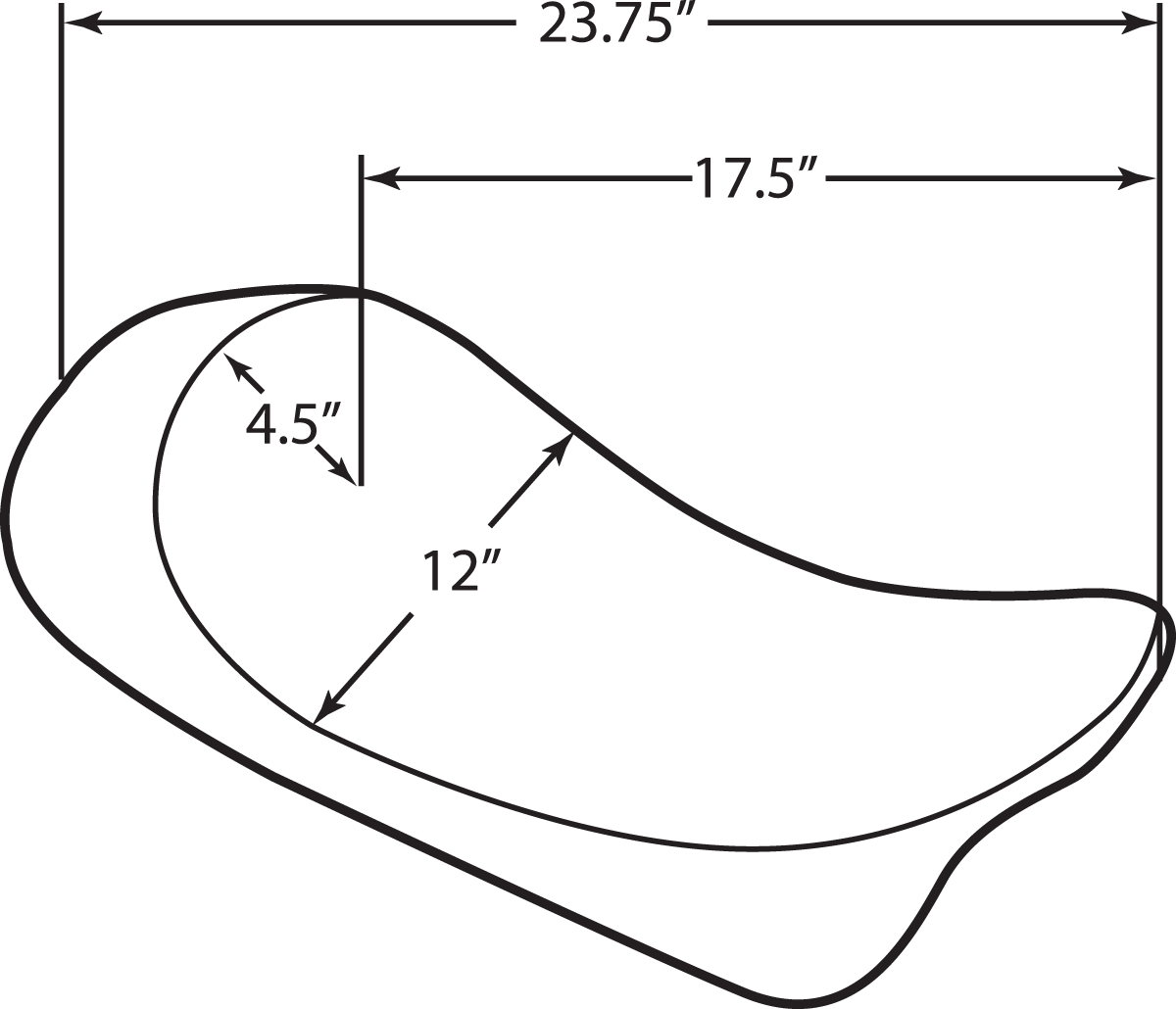 Drag Specialties Seats Low Solo Seat for Harley FLHR 1997-2007 with EZ-On Mount System