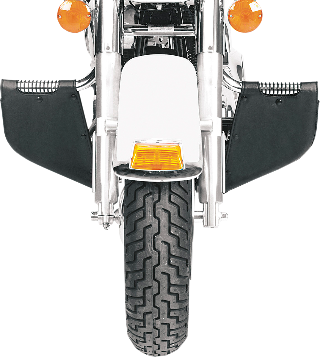 Drag Specialties Seats Plain Lower for Harley FL Models - Black, Part 35500012