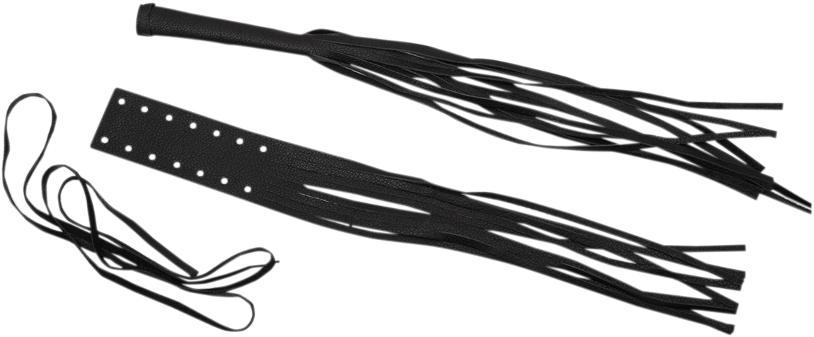 DRAG SPECIALTIES SEATS Fringed Leather Lever Covers for Cruiser Motorcycles - DS243062