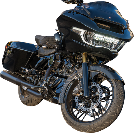 ARLEN NESS Front Fender - Fat Wrapper - 21" - Carbon Fiber - FLT '24-'25 210-031