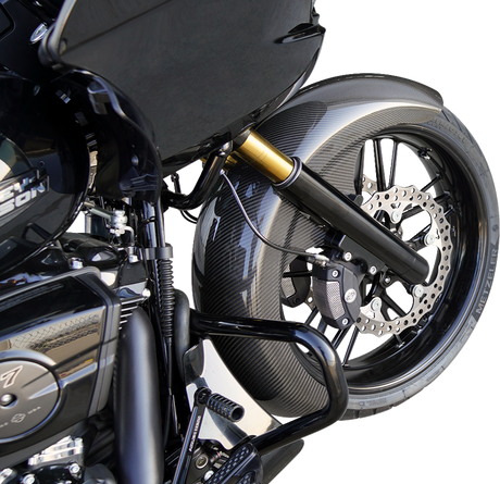 ARLEN NESS Front Fender - Fat Wrapper - 21" - Carbon Fiber - FLT '24-'25 210-031