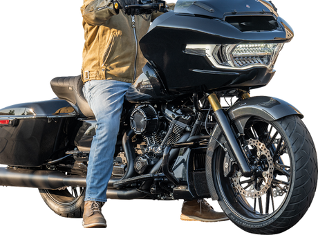 ARLEN NESS Front Fender - Fat Wrapper - 21" - Carbon Fiber - FLT '24-'25 210-031