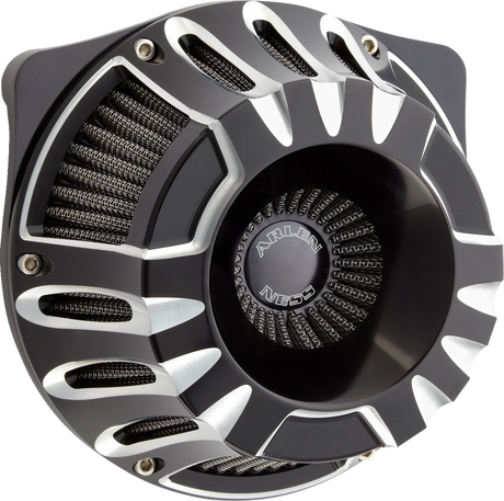 ARLEN NESS Inverted Series Air Cleaner Kit - Deep Cut - Black 600-227